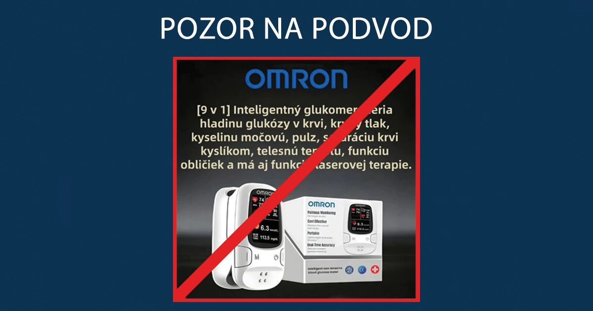 Pozor na falo�n� produkty OMRON
