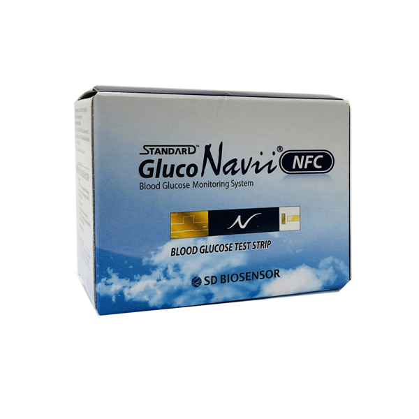 Prúžky STANDARD GlucoNavii NFC Test strips (2x25 ks)