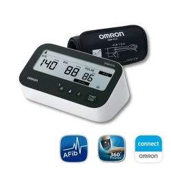 Tlakomer OMRON M4 Connect AFib + adaptr