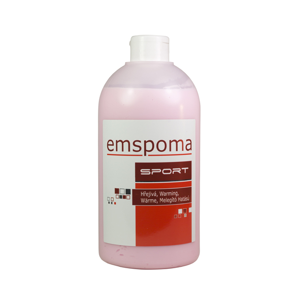 Masážna emulzia Emspoma SPORT Hrejivá 500 ml